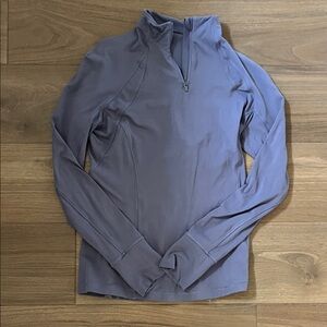 CRZ YOGA Women's Long Sleeve Quarter zip Performance